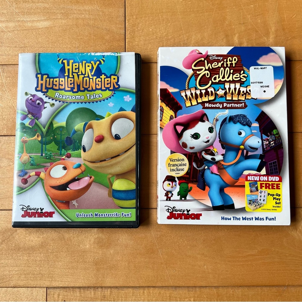 Disney Junior Henry Hugglemonster & Sheriff Callie DVD